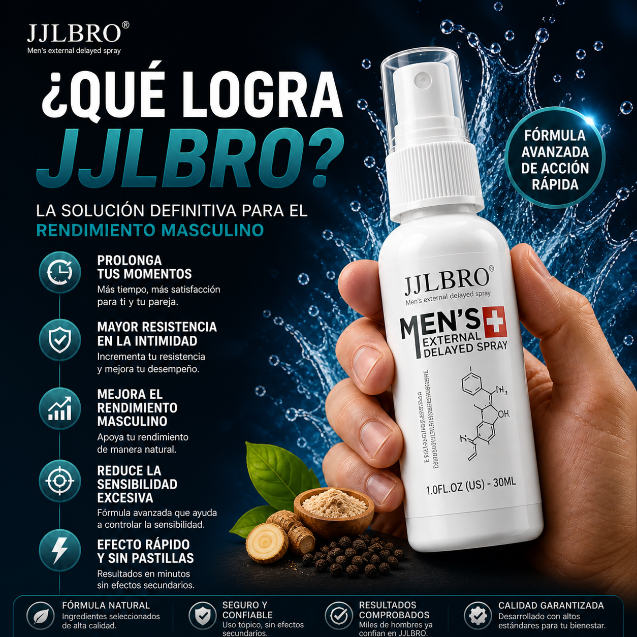 JJLBRO MEN's Retardante Masculino