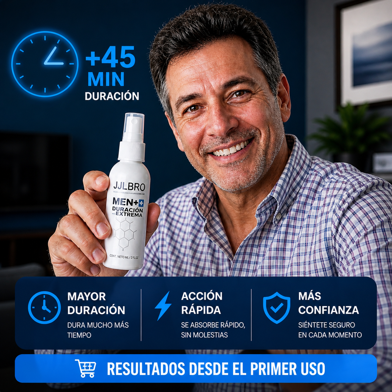 JJLBRO MEN's Retardante Masculino