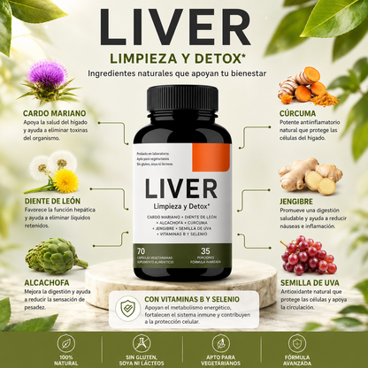 LIVER CLEANSE - ADIOS AL HIGADO GRASO